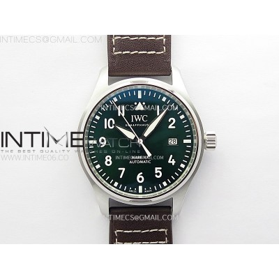 Pilot Mark XX IW328205 ZF 11 Best Edition Green Dial on Brown Leather Strap A32111