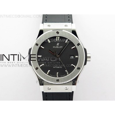Classic Fusion 42mm SS WWF 11 Best Edition Black Dial On Black Gummy Strap Asian HB1112
