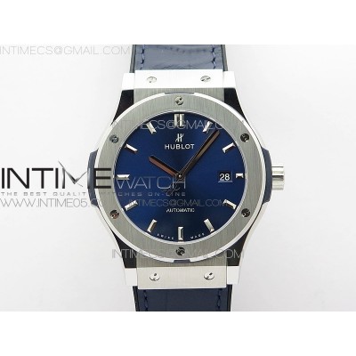 Classic Fusion 42mm SS WWF 11 Best Edition Blue Dial On Blue Gummy Strap Asian HB1112